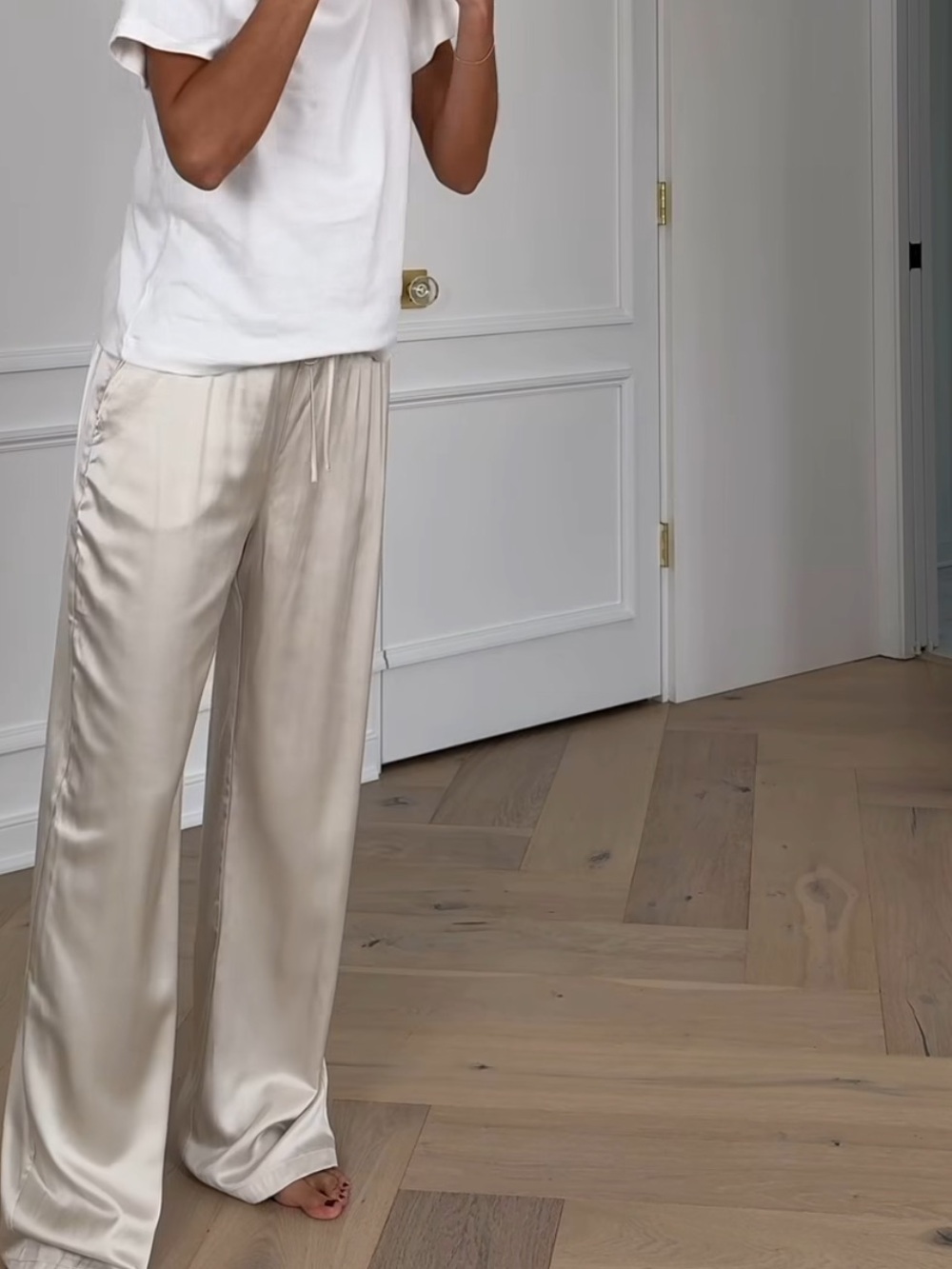 Uniqlo Satin Pants - Picture 5 of 5